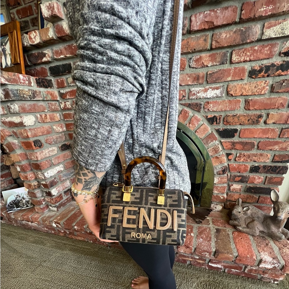 Fendi Black and Brown Women's Bag - Picture 3 of 12